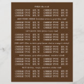 ヴィンテージカウチーズモ広告ンガー チラシ (裏面)