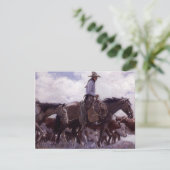 ヴィンテージカウボーイと牛の群れby Koerner (スタンド正面)