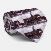 ヴィンテージカウボーイと牛の群れby Koerner ネクタイ (ロール)