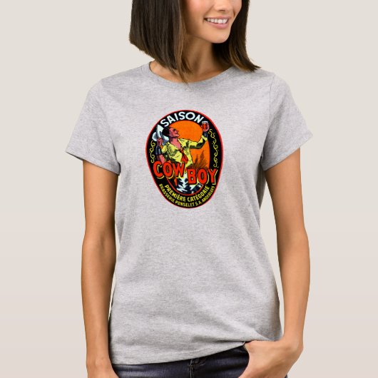 ヴィンテージカウボーイエール Tシャツ (正面)