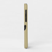 ヴィンテージカウボーイスカルプリントとオールドウェスタンハット Case-Mate iPhoneケース (裏面/左)