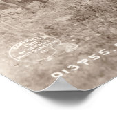 ヴィンテージカウボーイズポスター（デコページまたはコラージュ） ポスター (角)