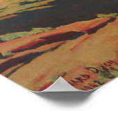 ヴィンテージカウボーイズ、オープンレンジby Maynard Dixon ポスター (角)