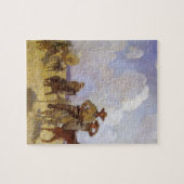 ヴィンテージカウボーイズ、ザ・パークマン衣装by NC Wyeth ジグソーパズル (横)
