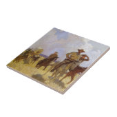 ヴィンテージカウボーイズ、ザ・パークマン衣装by NC Wyeth タイル (側面)