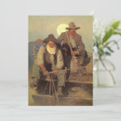 ヴィンテージカウボーイズ、ザ・ペイステージby NC Wyeth (スタンド正面)