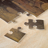 ヴィンテージカウボーイズ、ザ・ペイステージby NC Wyeth ジグソーパズル (側面)