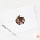 ヴィンテージカウボーイズ、ハッピーバースデーパーティーテックス ラウンドシール (封筒)