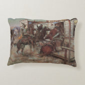 ヴィンテージカウボーイズ、CMラッセルでノックせずに アクセントクッション (裏面)