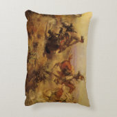 ヴィンテージカウボーイズ、CM Russellで急降下 アクセントクッション (裏面(縦))