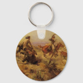 ヴィンテージカウボーイズ、CM Russellで急降下 キーホルダー (裏面)