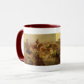 ヴィンテージカウボーイズ、CM Russellで急降下 マグカップ (正面左)