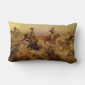 ヴィンテージカウボーイズ、CM Russellで急降下 ランバークッション (裏面)