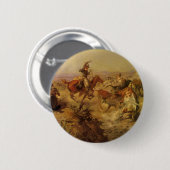 ヴィンテージカウボーイズ、CM Russellで急降下 缶バッジ (正面&裏面)