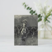 ヴィンテージカウボーイズ、Frederic Remingtonによるスタンピード (スタンド正面)