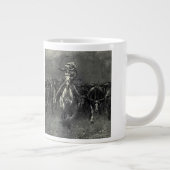 ヴィンテージカウボーイズ、Frederic Remingtonによるスタンピード ジャンボコーヒーマグカップ (右)