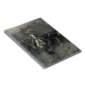 ヴィンテージカウボーイズ、Frederic Remingtonによるスタンピード ノートブック (右側)