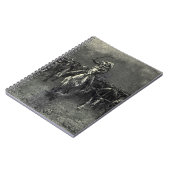 ヴィンテージカウボーイズ、Frederic Remingtonによるスタンピード ノートブック (左側)