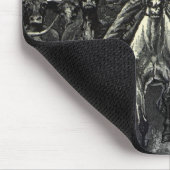 ヴィンテージカウボーイズ、Frederic Remingtonによるスタンピード マウスパッド (コーナー)