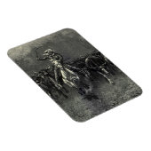 ヴィンテージカウボーイズ、Frederic Remingtonによるスタンピード マグネット (右側)