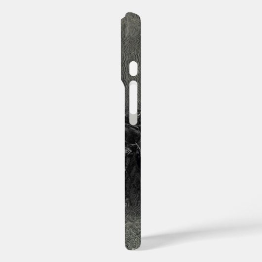ヴィンテージカウボーイズ、Frederic Remingtonによるスタンピード Case-Mate iPhoneケース (裏面 / 左)