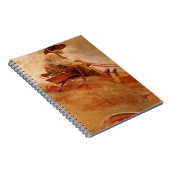 ヴィンテージカウボーイズ、NCワイエスによるオーワゴン ノートブック (右側)