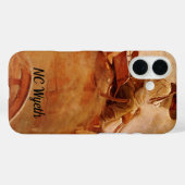 ヴィンテージカウボーイズ、NCワイエスによるオーワゴン Case-Mate iPhoneケース (裏面 (横))
