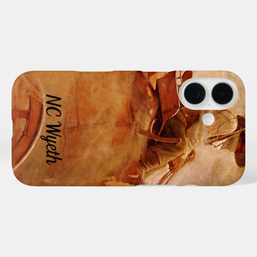 ヴィンテージカウボーイズ、NCワイエスによるオーワゴン Case-Mate iPhoneケース (裏面 (横))