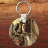 ヴィンテージカウボーイズ、NCワイエスの見事な違法行為 キーホルダー (正面)