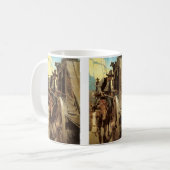 ヴィンテージカウボーイズ、NCワイエスの見事な違法行為 コーヒーマグカップ (正面左)