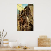 ヴィンテージカウボーイズ、NCワイエスの見事な違法行為 ポスター (キッチン)