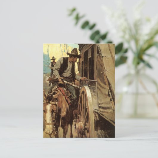 ヴィンテージカウボーイズ、NCワイエスの見事な違法行為 ポストカード (スタンド正面)