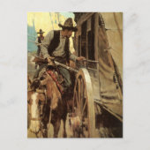 ヴィンテージカウボーイズ、NCワイエスの見事な違法行為 ポストカード (正面)