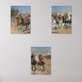 ヴィンテージカウボーイズ、Remingtonによる木材のためのダッシュ (正面)