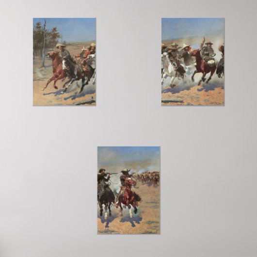 ヴィンテージカウボーイズ、Remingtonによる木材のためのダッシュ (正面)