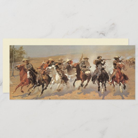 ヴィンテージカウボーイズ、Remingtonによる木材のためのダッシュ (正面/裏面)