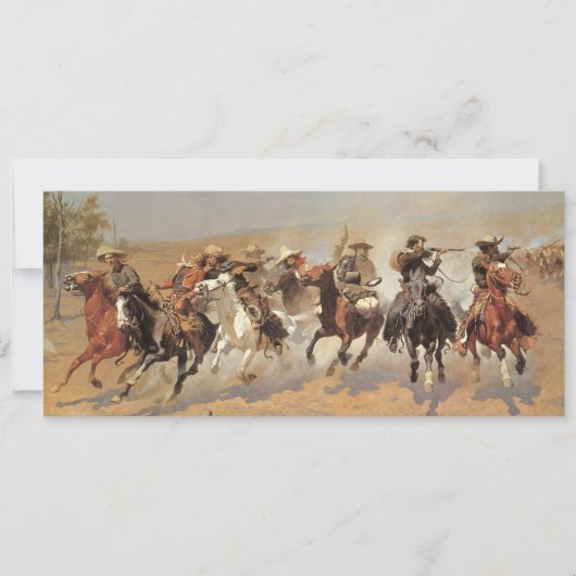 ヴィンテージカウボーイズ、Remingtonによる木材のためのダッシュ (正面)