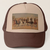 ヴィンテージカウボーイズ、Remingtonによる木材のためのダッシュ キャップ (正面)