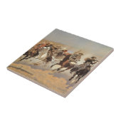 ヴィンテージカウボーイズ、Remingtonによる木材のためのダッシュ タイル (側面)