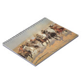 ヴィンテージカウボーイズ、Remingtonによる木材のためのダッシュ ノートブック (左側)