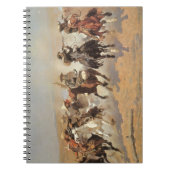 ヴィンテージカウボーイズ、Remingtonによる木材のためのダッシュ ノートブック (正面)