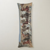 ヴィンテージカウボーイズ、Remingtonによる木材のためのダッシュ ボディピロー (裏面 (縦))