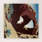 ヴィンテージカウボーイズAmerican Western Art WPAポスター ジグソーパズル (横)