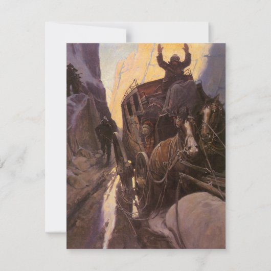 ヴィンテージカウボーイズNCワイエスでキャニオンでホールドアップ (正面)