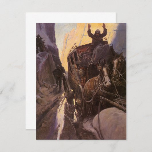 ヴィンテージカウボーイズNCワイエスでキャニオンでホールドアップ (正面/裏面)