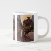 ヴィンテージカウボーイズNCワイエスでキャニオンでホールドアップ ジャンボコーヒーマグカップ (右)