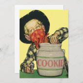 ヴィンテージカウボーイトイガンハンドインザクッキージャー (正面/裏面)