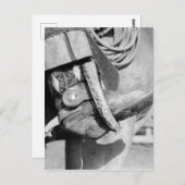 ヴィンテージカウボーイブーツと拍車写真  ポストカード (正面/裏面)