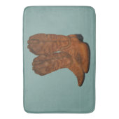 ヴィンテージカウボーイブーツ バスマット (正面縦)