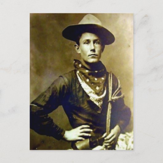 ヴィンテージカウボーイ17 ポストカード (正面)